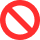 Icone proibido